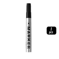 Paint Permanent Marker Pen Waterproof Black Pen For Tyre Oily Markers Quick Drying Signature Pen Stationery Supplies