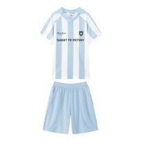 Zuo Xi Boys' Short Sleeve Quick-Dry Soccer Uniform Set 140