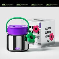 316L Stainless Steel 800ml Thermos Food Jar