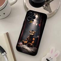 G-Fnaf-e-Fives-nights-At-Freddys Phone Case For iPhone 17,16,15,14,13,12,11 Plus,Pro Max,XS,Soft Silicone Black Cover iPhone17PRO