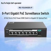 Ruijie 9-Port Gigabit PoE Surveillance Switch