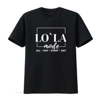 Lola Mode T Shirt All Day Every Fashion Statement for Filipino Grandmas and Grandpas Stylish Comfortable Pinoy Pinay Filipina S įvairiaspalvis