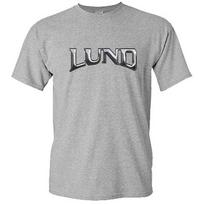 LUND Fishing Logo Unisex T-shirt S įvairiaspalvis