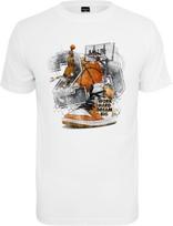 Mister Tee Mans T-Shirt Vintage Ballin Print Design 100% Cotton M S įvairiaspalvis