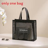 Nylon Mesh Travel Organizer With Multiple Compartments For Bathroom And Luggage Storage S juoda