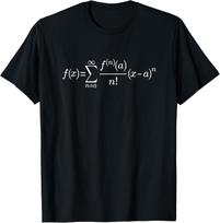 Taylor Series Math And Calculus T-Shirt S įvairiaspalvis
