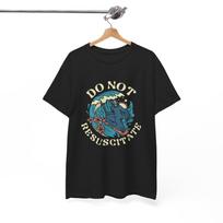 Surfing Grim Reaper Graphic T Shirt NEW ADULT Unisex Heavy Cotton Tee S įvairiaspalvis