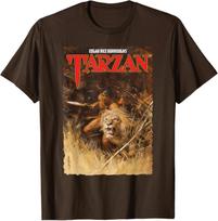 Edgar Rice Burroughs Tarzan T-Shirt S įvairiaspalvis