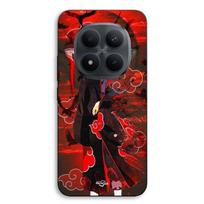 Telefono dėklas - MANIACASE - Xiaomi Redmi Note 15 Pro 5G - Silikonas TPU - Itachi Uchiha (Demonų žudikas) - Juoda/raudonas priekis juoda