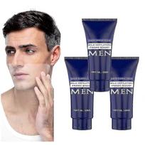 1-3pcs Men\'s Permanent Hair Beard Removal Cream, Permanent Hair Removal Cream for Men, Mild Depilatory Fresh Boost Men\'s Beard Hair Removal