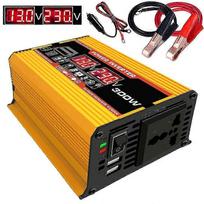 LED display inverter Dc 12v To Ac 220v 300W Solar vehicle home inverter USB