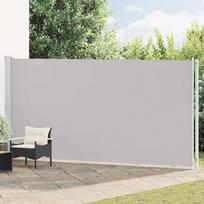 Vidaxl Zwijana Markiza Boczna Na Taras, 200X600 Cm, Szara