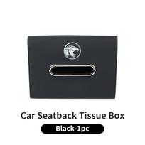 Leather Car Seat Back Tissue Bag Armrest Box Tissue Storage Box For Proton Exora Iriz R3 Wira Saga Satria Magma X50 V6 X70 L3 L5