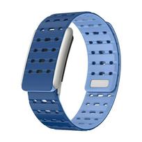 Breathable Silicone Replacement Watch Strap for Whoop 5.0 Bracelet Rubber WatchBand Wristband for Whoop MG 5.0 Strap Accessory for Whoop 5.0 mėlyna/šviesiai mėlyna spalva