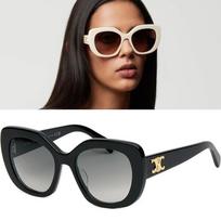 Celine Triomphe 06 Sunglasses CL40226U Oversized Horn-rimmed Glasses CL40226U-25F