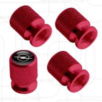 4Pcs Car Tire Valve For Mokka Antara Corsa Insignia GTC Frontera OPC Astra Emblem Aluminum Air Port Stem Cover Caps Dust Covers
