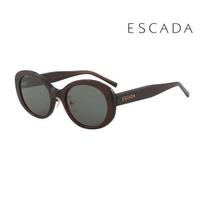 Escada Sunglasses SES E95G 08YL Round Horn-rimmed UV Protection Women's SES E95G 08YL_I [54]