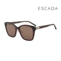 Escada Sunglasses SES D66G 0B36 Square Horn-rimmed UV Protection Women's SES D66G 0B36_I [56]