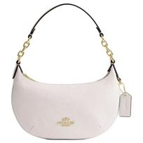 COACH 22 Multi-Function Internal Pocket Leather Shoulder Bag Mini Women's Chalk White balta