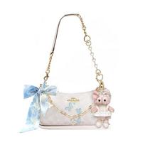 COACH shoulder bag [Customized bag] Teri 25 brand micro-label detachable strap bow silk scarf extension chain printed Chunshan Nuan basic style balta