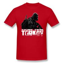 ZX Escape From Tarkov  Shooter Game Individuality TShirt PMC Crewneck Cotton for Men S