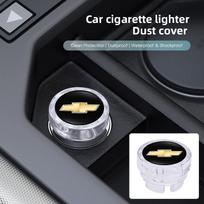 Car Cigarette Lighter Dust Proof Protect Cover Lighter Button For Chevrolet Cruze Sonic Silverado Trax Camaro Captiva Equinox SS skaidri