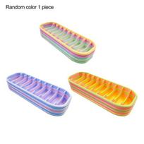 Rhinestone Art Organizer with 10 Compartments 3D Printed Rhinestone Zip Bag Dotting Pen Storage Tray Rhinestone Art Craft Accessories Size#1pc
