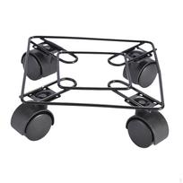Square Potted Plant Mover Stand with Wheels Pallet Trolley Tray Roller Indoor Outdoor