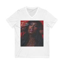 Coco Jones V-Neck Top L