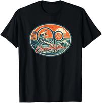OP Vintage Beach Palm Tree Retro Coastal Travel T- Shirt L