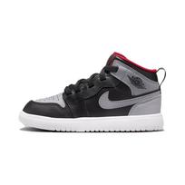 Jordan 1 Mid ALT Black Fire Red White Cement Grey (PS) 28