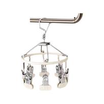 8/18/24 Clips Sock Clip Drying Rack Rust-Resistant Large-Mouth Clips Underwear Socks Holder Windproof Stable Clothes Hanger