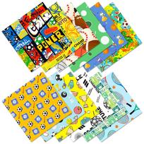 12 Photo Albums Decorative Cut Paper Sports Theme Hand Account Material Background Paper 6 Inch Card Paper 15*15CM
