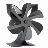 6 Blade Fireplace Fan Powerless Heat Powered Stove Fan Silent Operation for Enhanced Heat Distribution and Comfort China Mainland