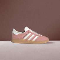 adidas Muenchen Wonder Mauve Off White Silver Metallic (Women's) 38
