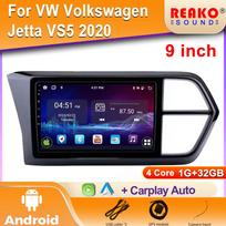 Android For VW Volkswagen Jetta VS5 2020 Galvos vienetas Automobilio radijo grotuvas GPS navigacija Multimedija Carplay IPS ekranas 5G WIFI DSP 4 core 1GB+32GB carplay