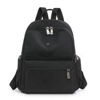 Women's Backpack Lightweight Nylon Backpack Travel Schoolbag oranžinė