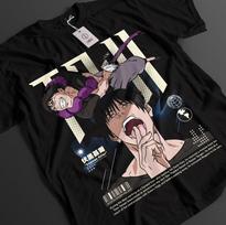 Jujutsu Kaisen Shirt Toji Fushiguro T-Shirt Gojo Tshirt Sukuna Anime Unisex Tee S