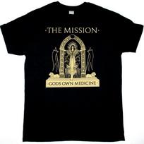 THE MISSION GOD'S OWN MEDICINE Cotton Black T Shirt For Men All Size UR103 Unisex T-Shirt S