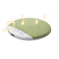X3pro Miegamojo pagalvės garsiakalbis Bluetooth 5.4, Garso įrenginys po pagalve su baltuoju triukšmu, 30/60/90 min laikmačiai, HiFi stereo garsas žalia