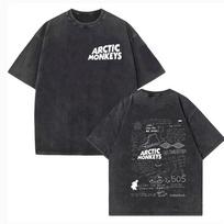 Arctic Monkeys T-shirt Cotton High Quality men harajuku Grunge anime top tees Comfortable Y2k Grunge streetwear aesthetic L