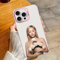 A-Ariana G-Grande dėklas telefonui iPhone 16 15 14 13 12 11 17 Pro MAX Plus Pro Matinis smūgiams atsparus dangtelis iPhone 15