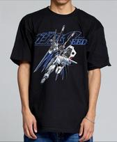 2026 New GUNDAM Printed T-Shirt Men's and Women's Fashion Breathable T-Shirt Men's Tops S įvairiaspalvis