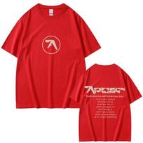 Aphex Twin Tour 2014 Tshirt Unisex Women Casual Cotton Vintage T Shirts Unisexs Fashion Oversized Short Sleeve Tshirts Streetwear S