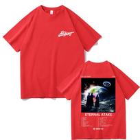 Rapper Lil Uzi Vert Eternal Atake Album Graphic T Shirt Unisex Women Hip Hop Casual Oversized T-shirt Male Vintage Trend Streetwear S