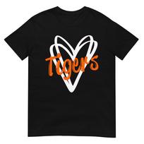 Tigers School Sports Fan Team Spirit Mascot Cute T-Shirt S įvairiaspalvis