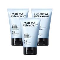 L'Oréal Men Expert Hydra Energetic Oil Control Cleansing Gel Triple Pack
