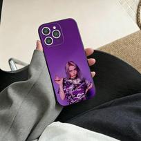 Singer B-Billie Eilish Phone Case For iPhone 17, 16,15,14,13,12,11 Plus,Pro Max, Others Soft Black Cover iPhone11PROMAX