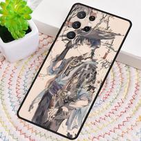 Genshin Impact Scaramouche soft Silicone Phone Case For Samsung Galaxy note 10 pro S26 S24 S23 S22 S21 Plus S25Ultra Capa Cover Galaxy S24 FE
