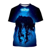 Summer Hot Selling Trend Breathable Short Sleeved T-shirt Fun 3D Printed Printed Street Wear Comfortable Short Sleeved Top M